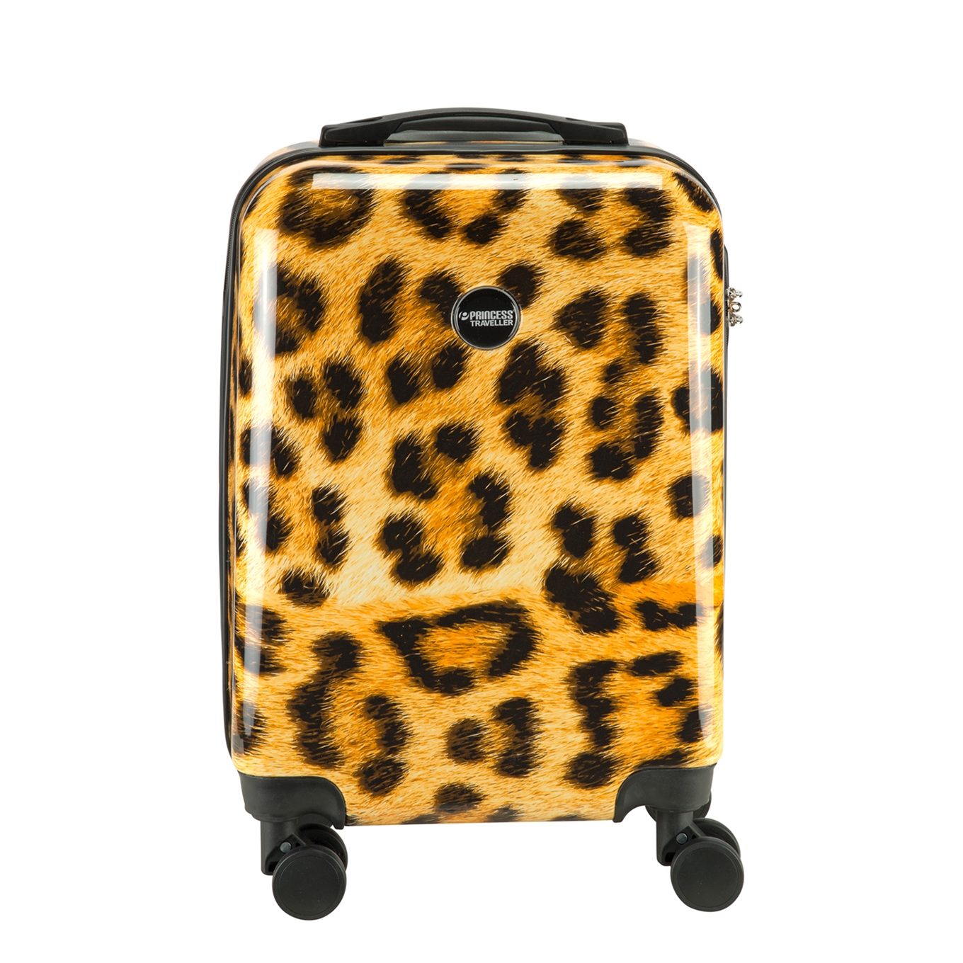 rundvlees Goedaardig Meesterschap Princess Traveller Animal Print Cabin Trolley leopard II | Travelbags.nl