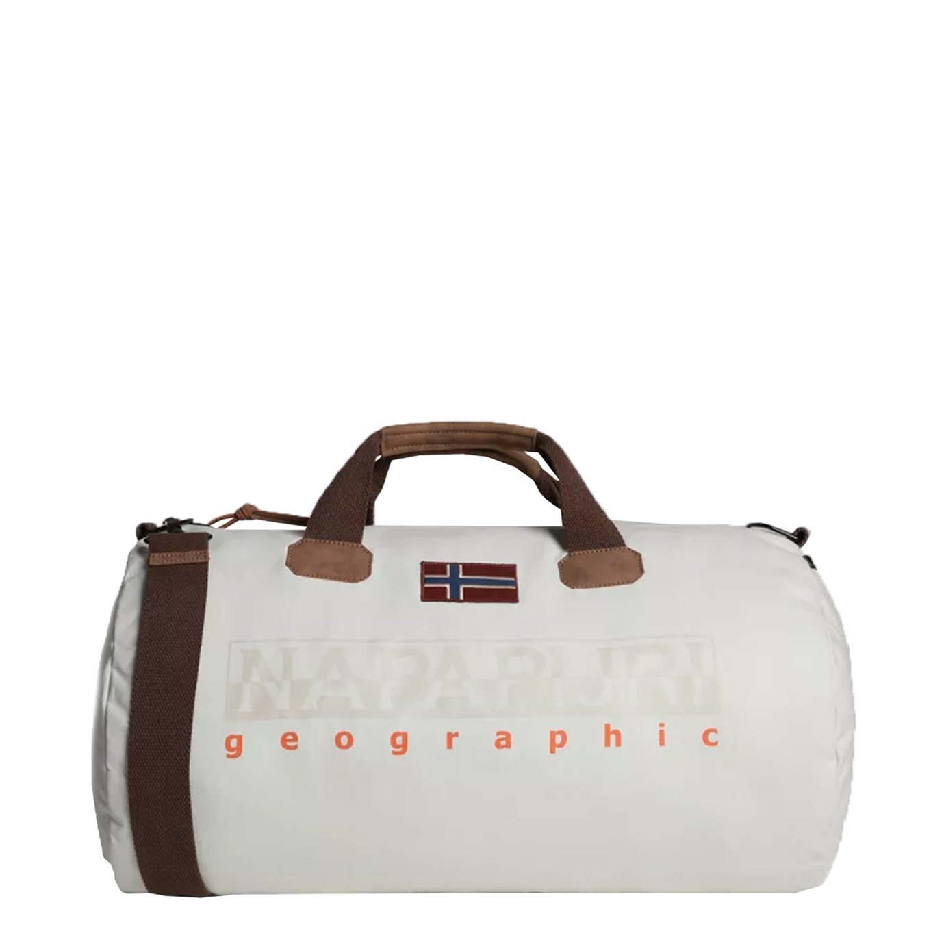 Uitdrukkelijk Confronteren waarom niet Napapijri Bering Travelbag beige silvr | Travelbags.be