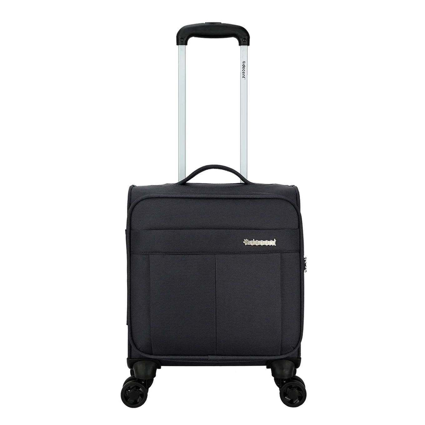 Decent D-Upright Underseater Trolley 42cm black Zachte koffer