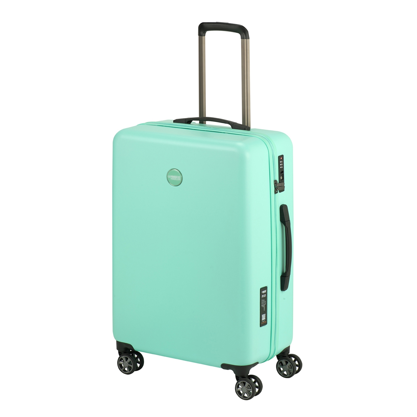 Princess Traveller PT-01 Deluxe Medium Trolley pacific mint Harde Koffer