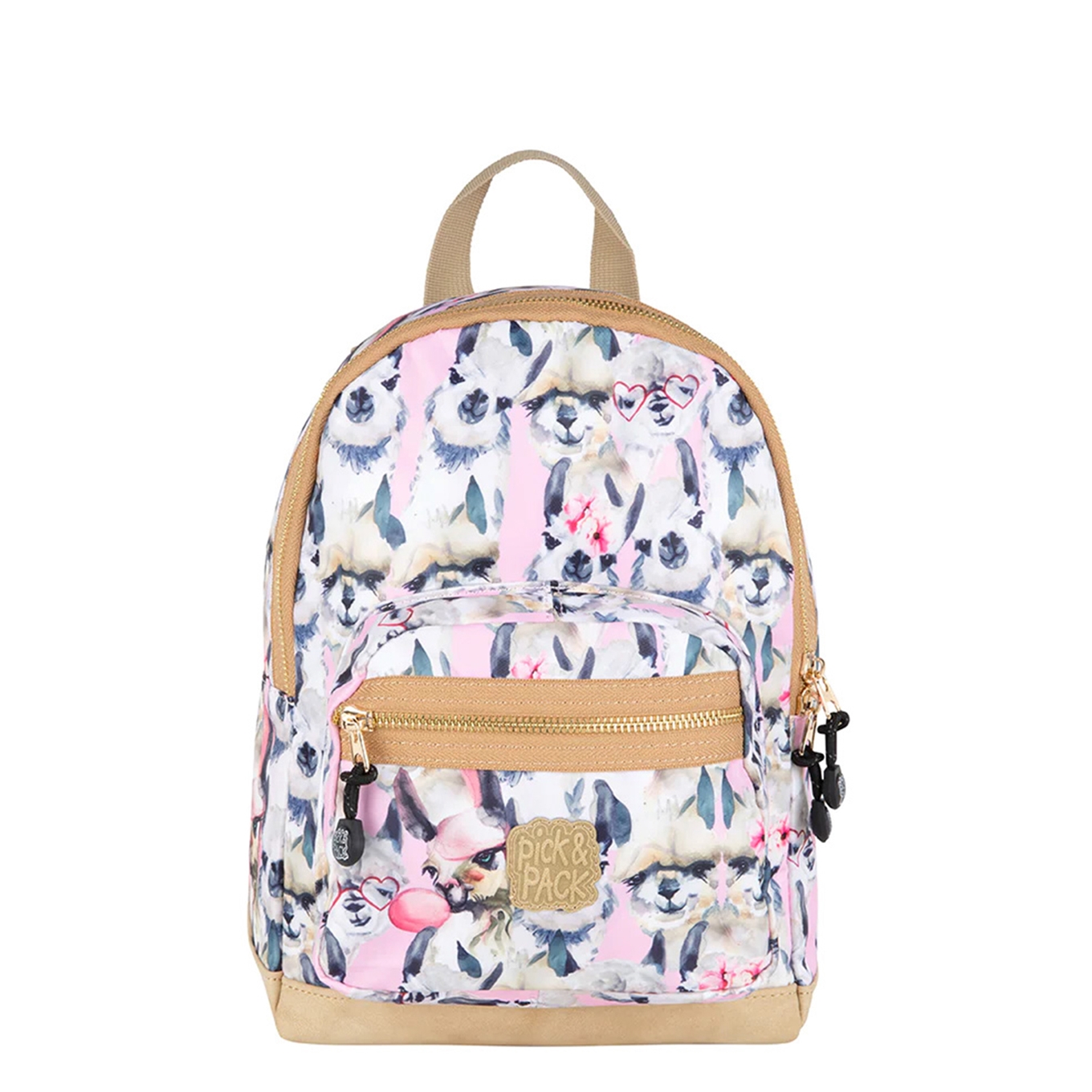 Pick & Pack Alpaca Backpack S pink Kindertas