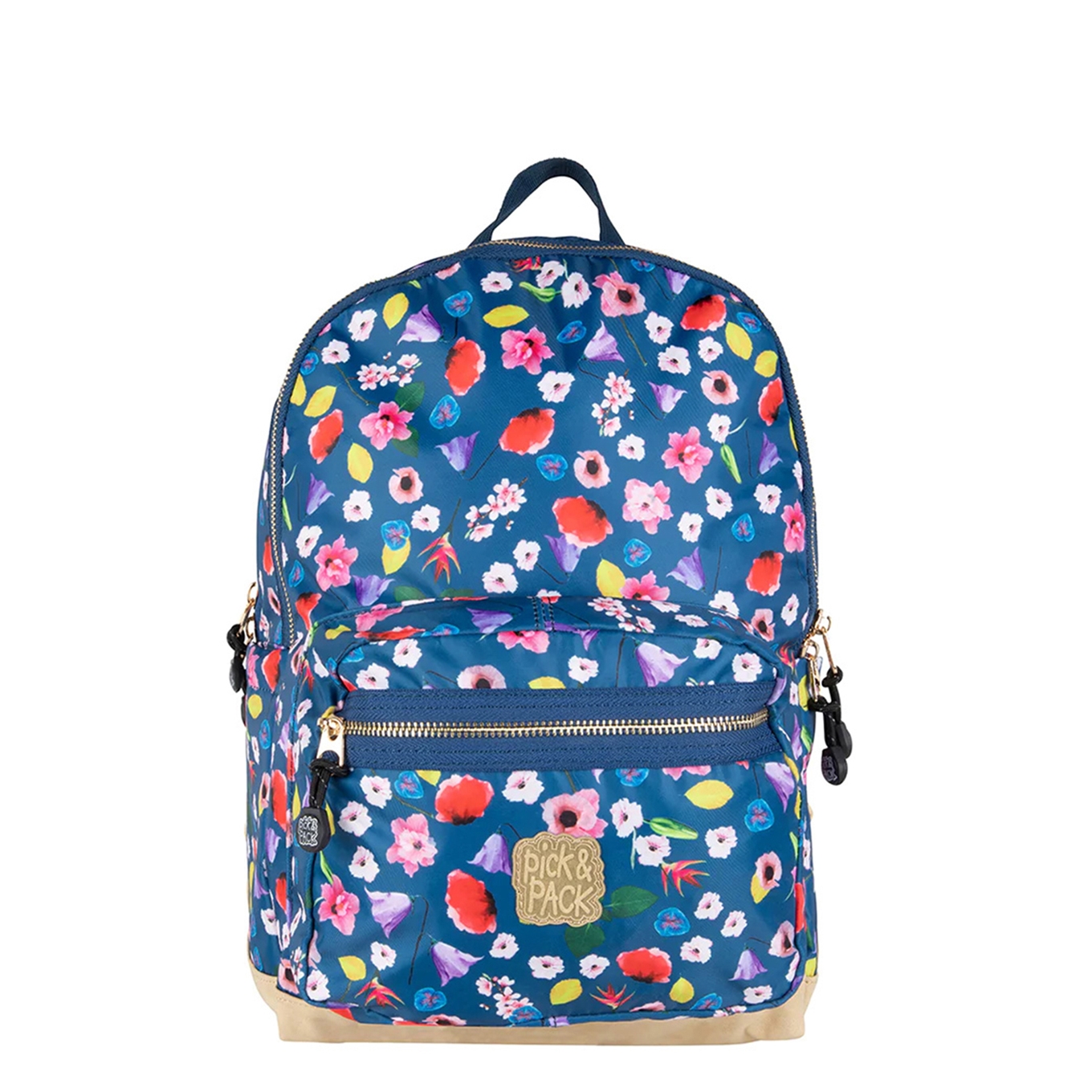 Pick & Pack Field Flower Backpack M navy Kindertas