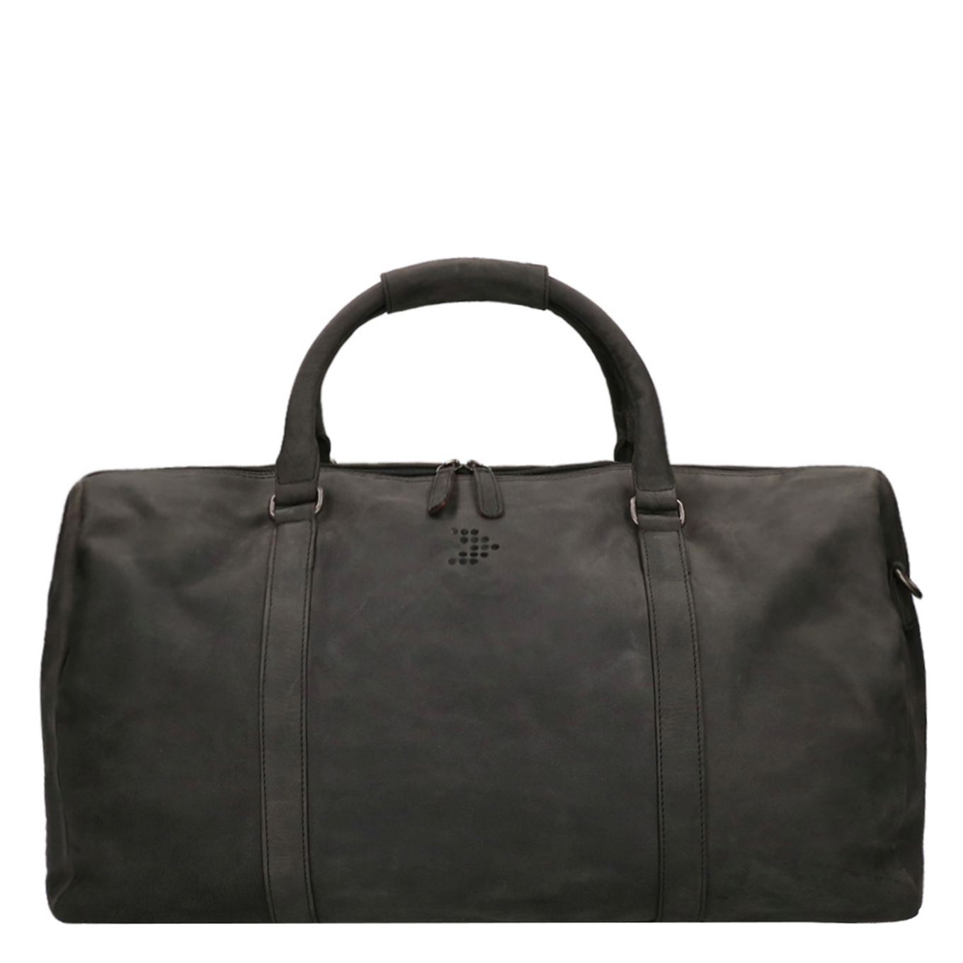 Travelbags The Base Leather Weekender black Weekendtas
