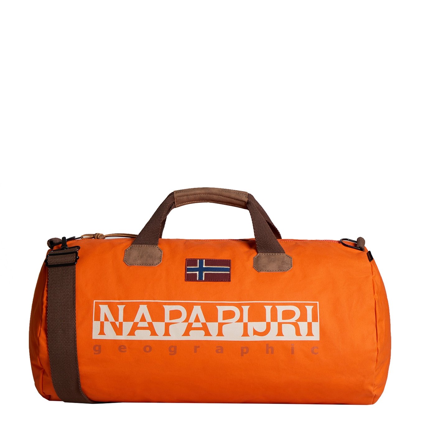 Ideaal Geven medeklinker Napapijri Bering Duffle orange red | Travelbags.nl