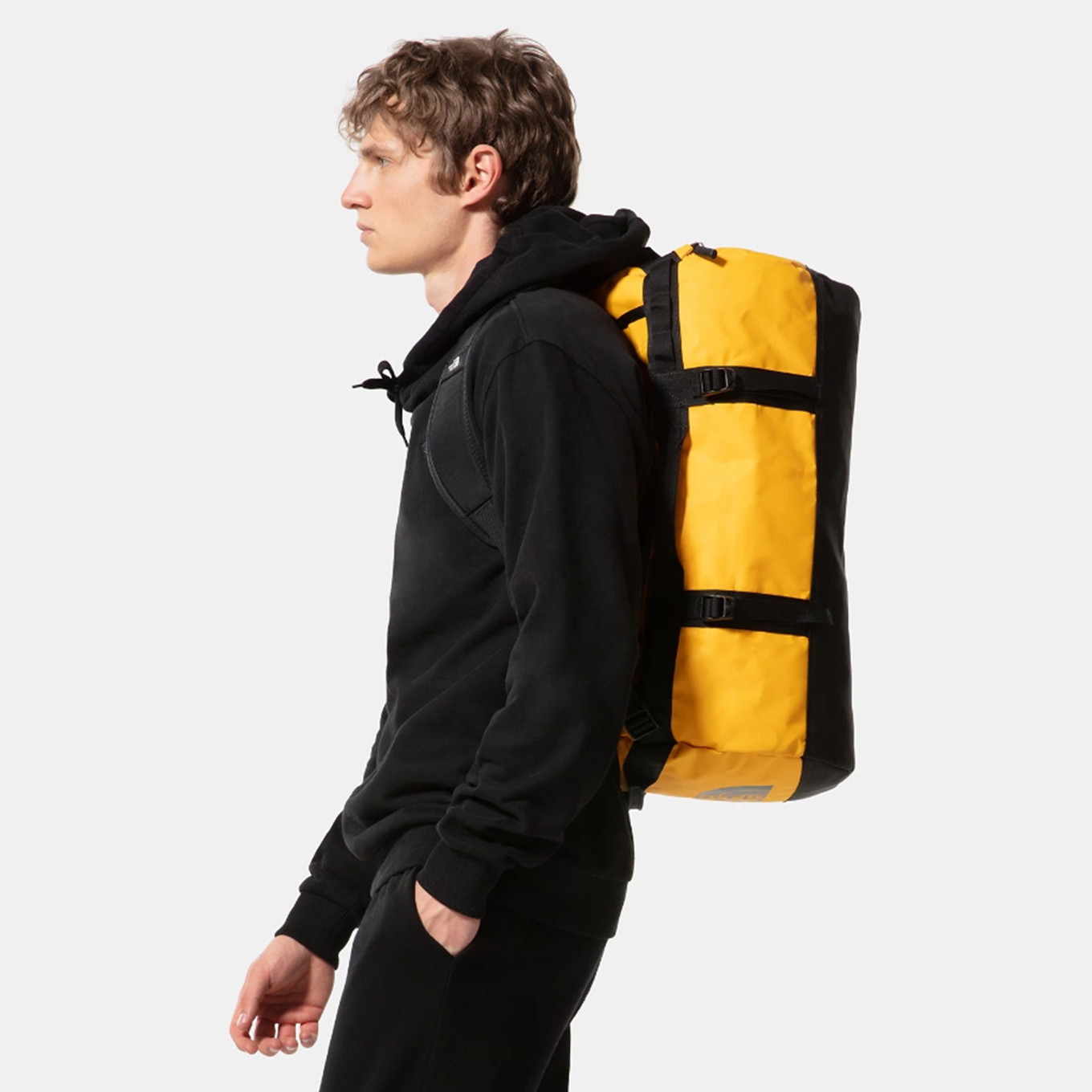 North face base camp duffel store small yellow