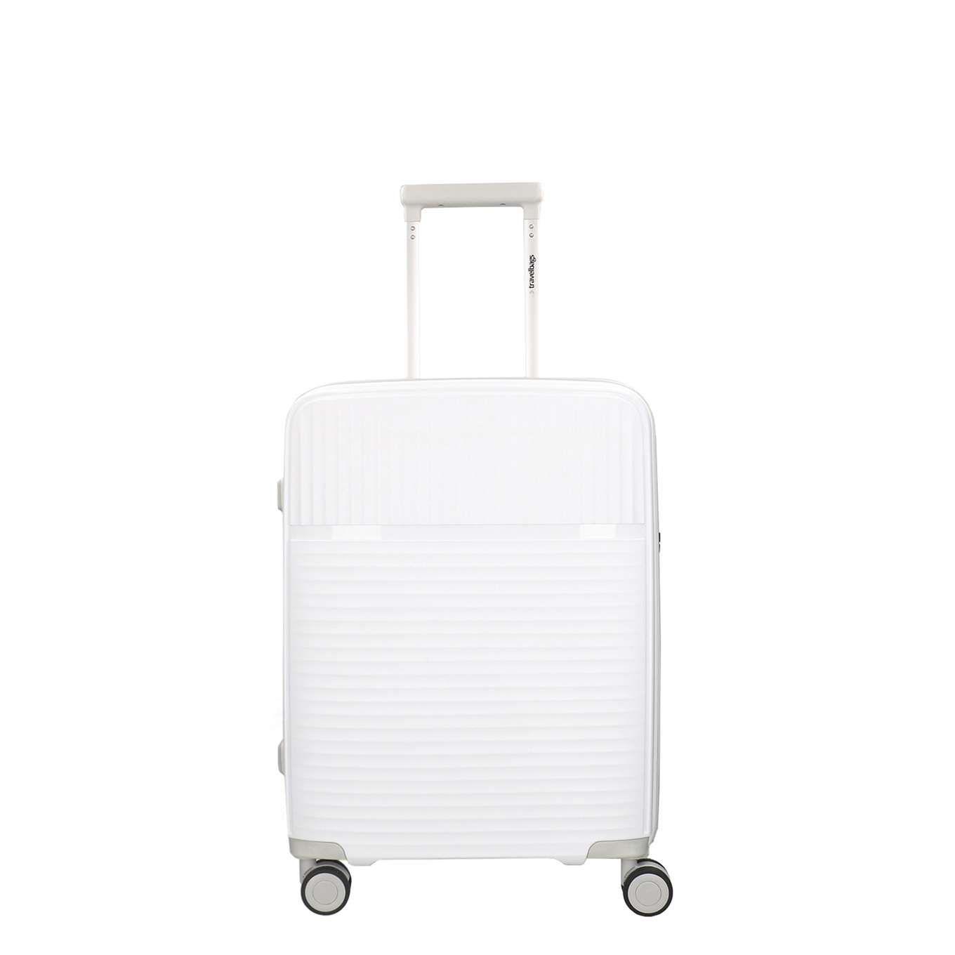 Travelbags The Lina Trolley S white Harde Koffer