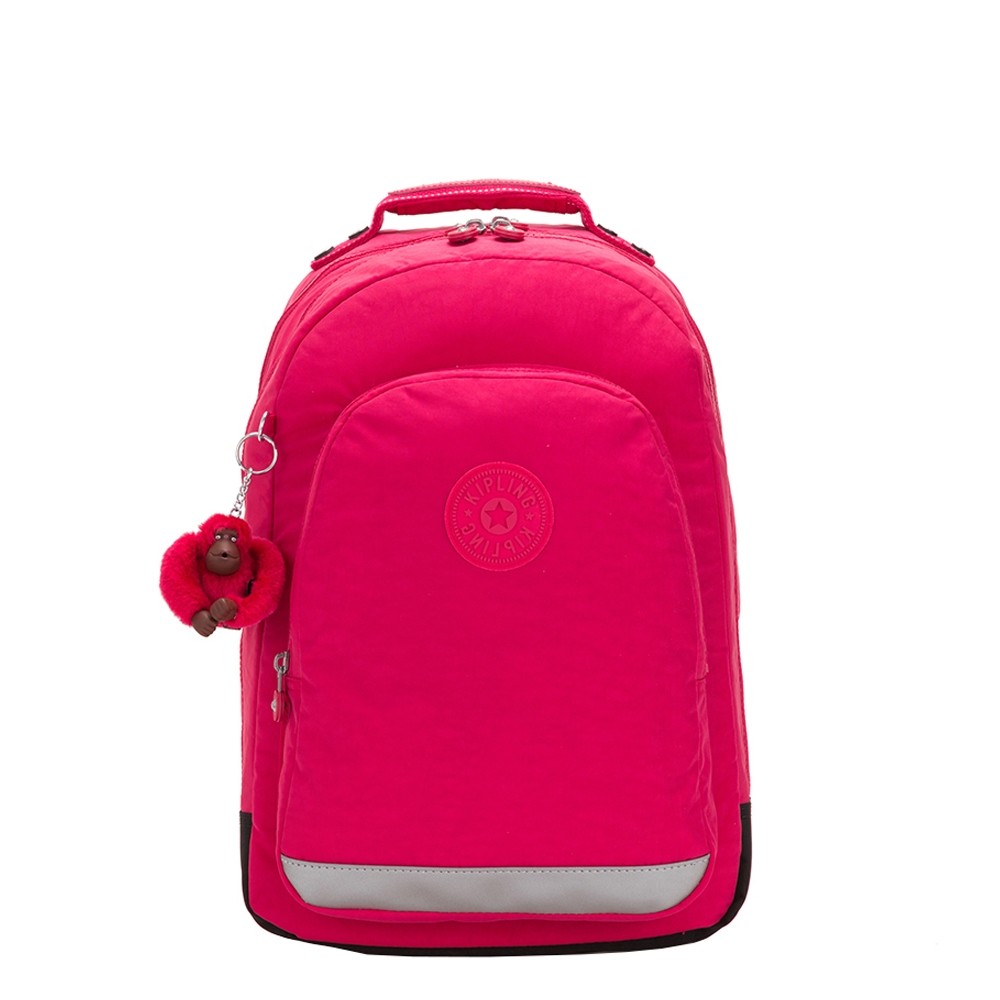 Kipling Class Room Rugzak true pink backpack