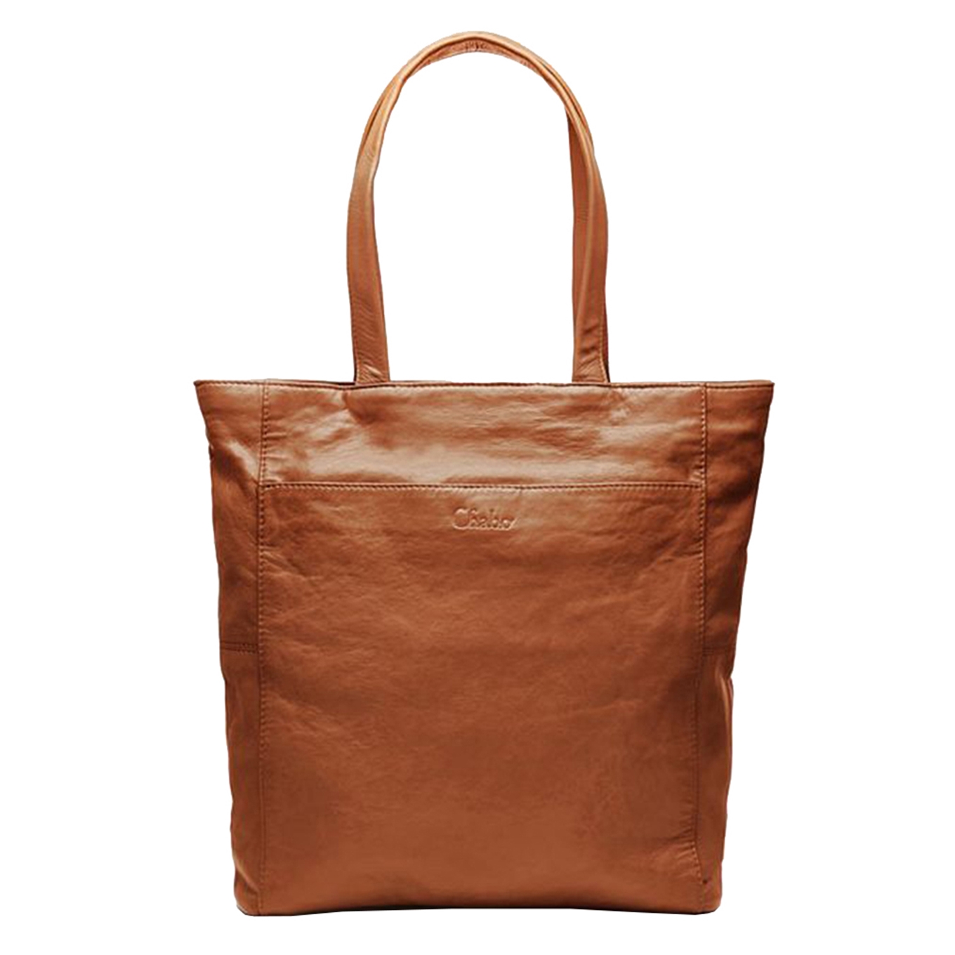 Leren discount tas bruin