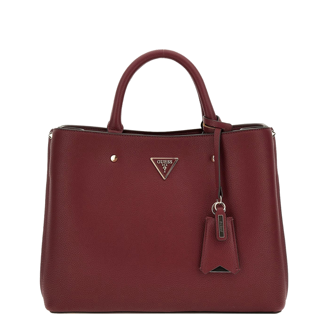 Guess Meridian Girlfriend Satchel burgundy