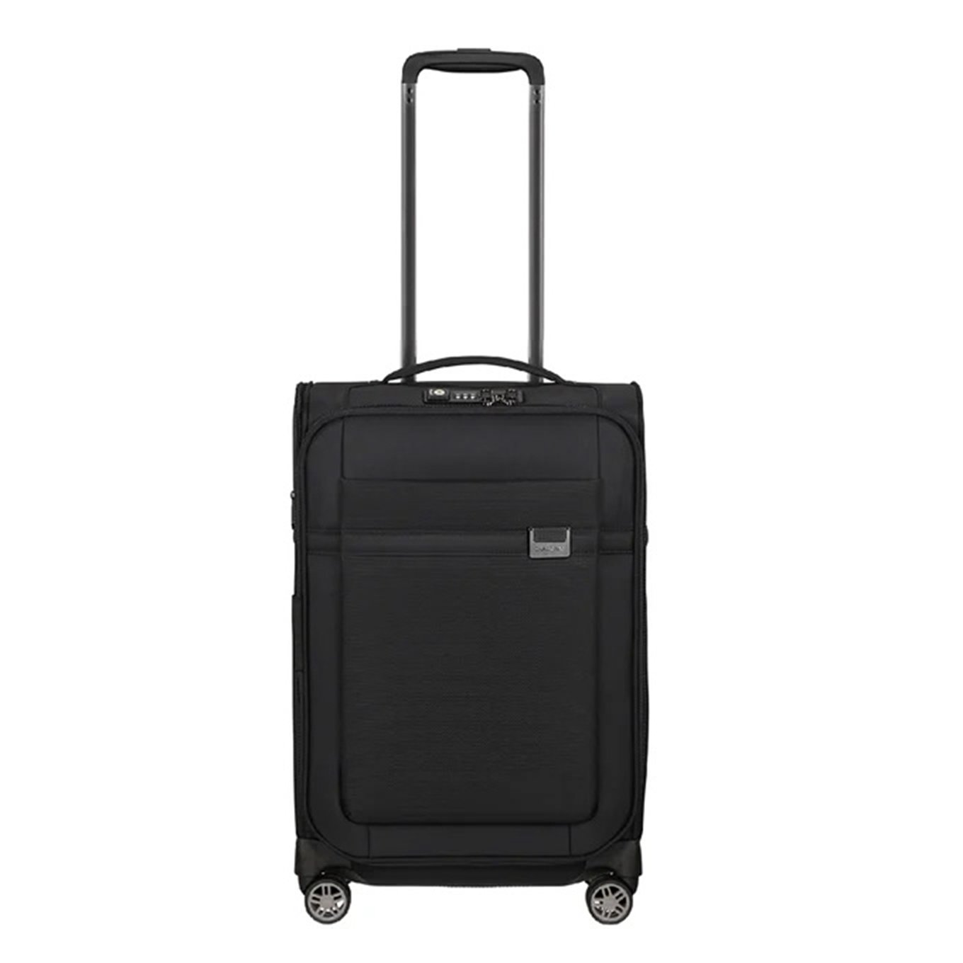 Samsonite Airea Spinner 55 Exp Lenght 35 cm black Zachte koffer