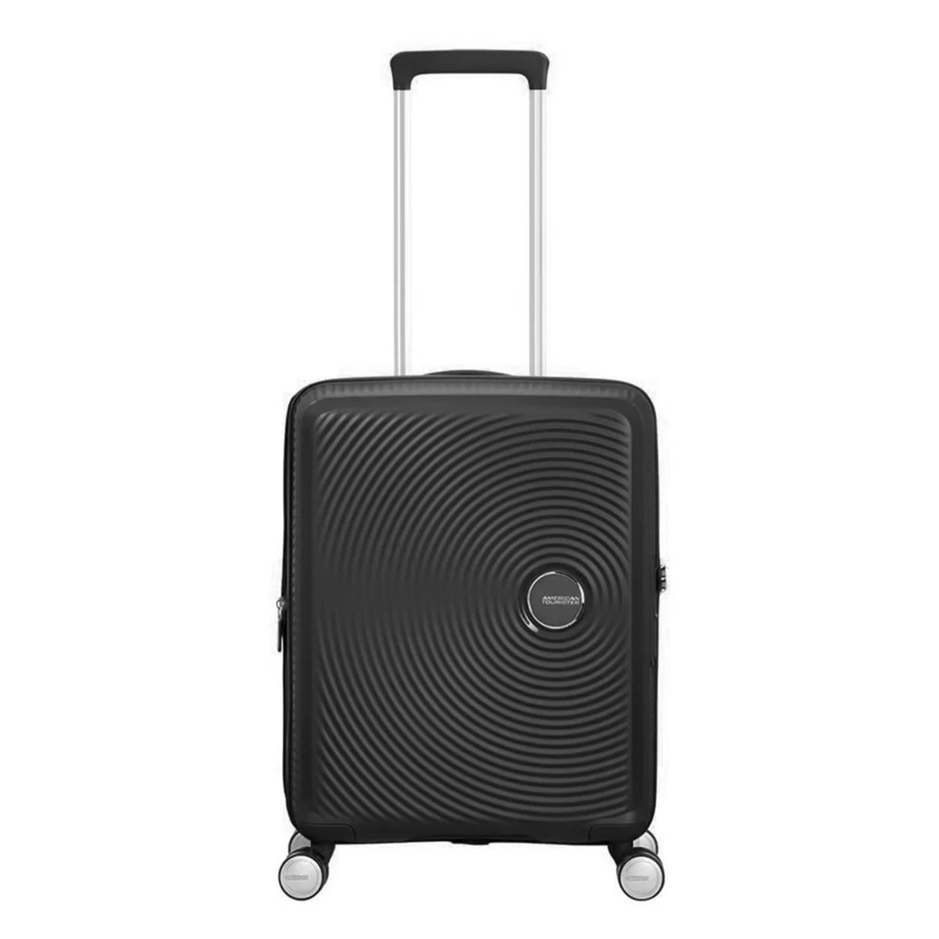 American Tourister Soundbox Spinner 55 Expandable bass black Harde Koffer