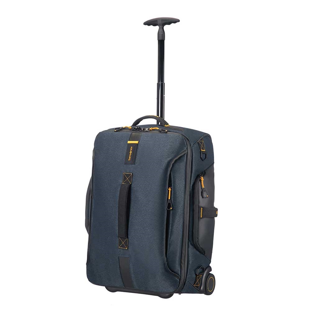 Samsonite Paradiver Light Duffle Wheels Backpack 55 jeans blue Handbagage koffer Trolley
