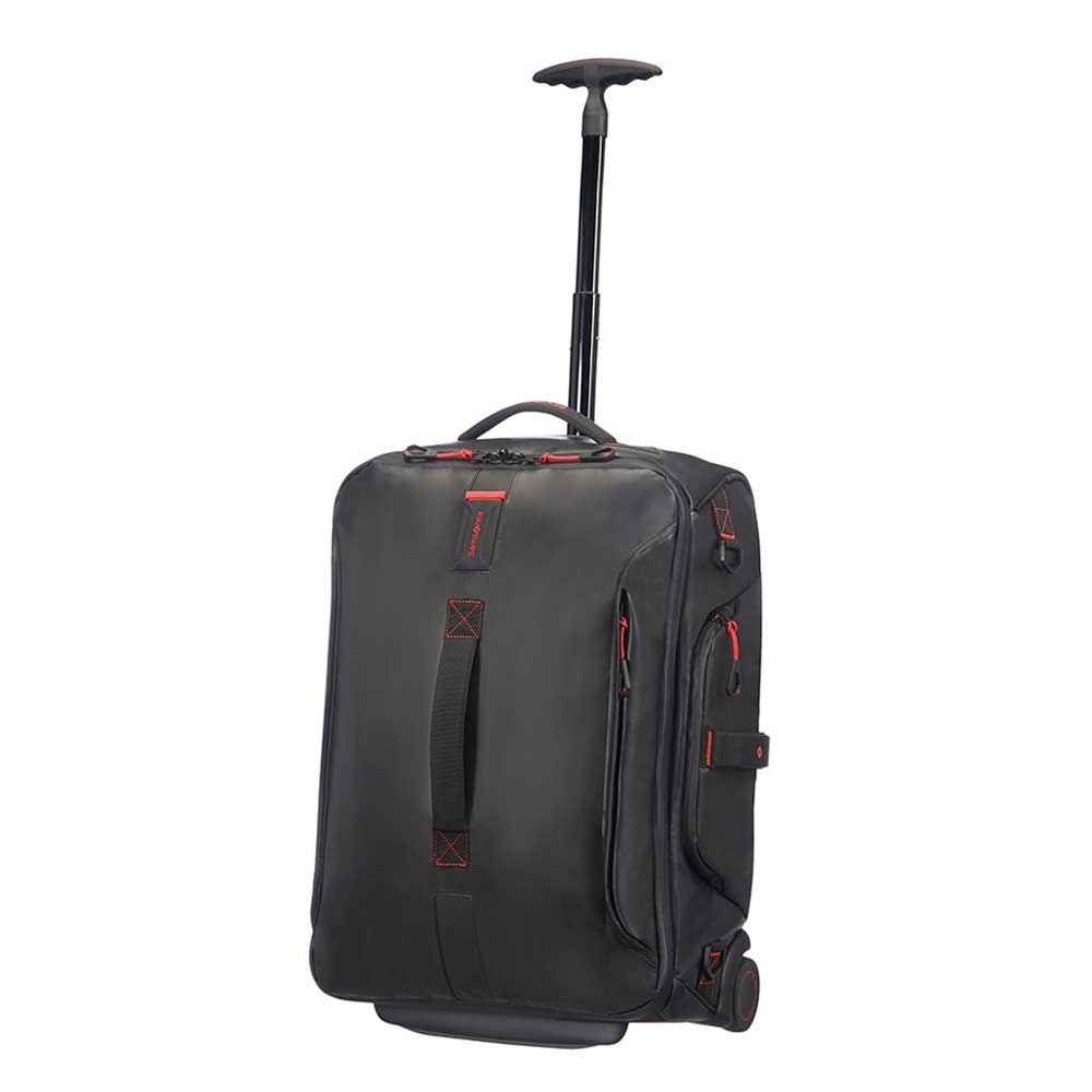 Samsonite Paradiver Light Duffle Wheels Backpack 55 black Handbagage koffer Trolley