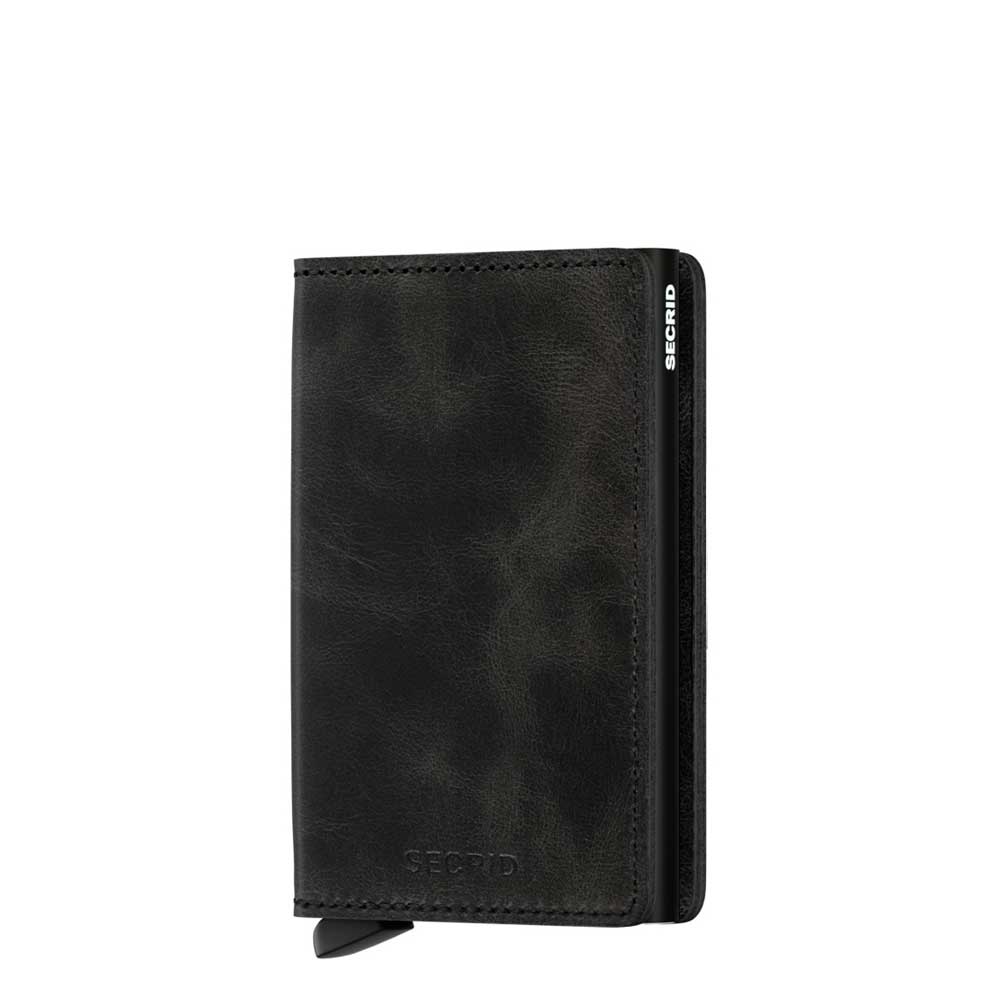 Secrid Slim Wallet Portemonnee Vintage Black