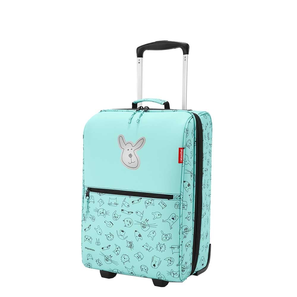 Reisenthel Kids Trolley XS Cats and Dogs mint Kinderkoffer